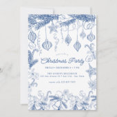 クリスマスお洒落パーティー 招待状 (正面)