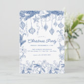 クリスマスお洒落パーティー 招待状 (スタンド正面)