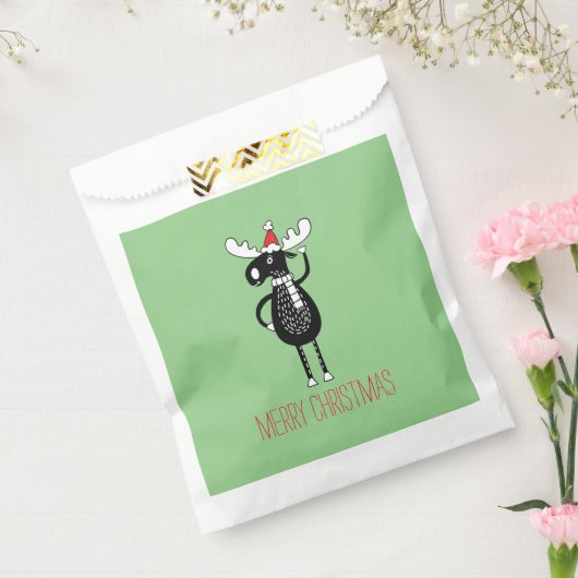 クリスマスお洒落ムース フェイバーバッグ (封をした状態)