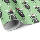 クリスマスお洒落ムース ラッピングペーパー (ロールコーナー)