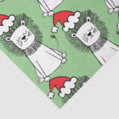 クリスマスお洒落ライオンズ 薄葉紙 (詳細)