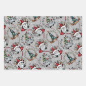 クリスマスお洒落格言 ラッピングペーパーシート (正面3)