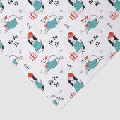 クリスマスお洒落漫画犬 薄葉紙 (詳細)