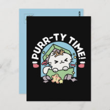 クリスマスお祝いとパーティタイムキャット