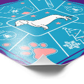 クリスマスお祝いの写真の拡大 フォトプリント            (角)