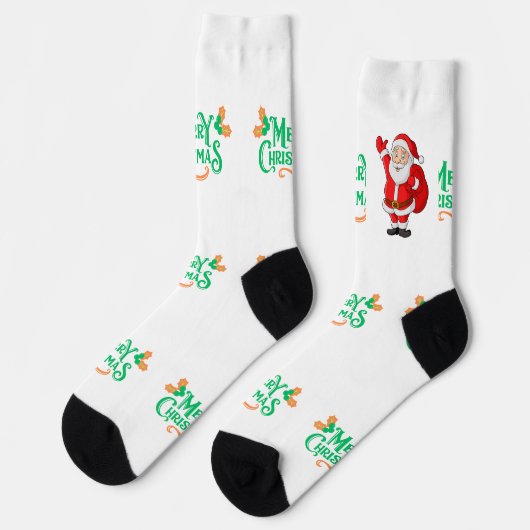クリスマスお祝いソフトギフトクール ソックス (左)