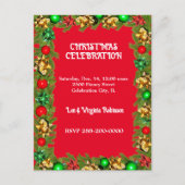 クリスマスお祝い集 ポストカード (正面)