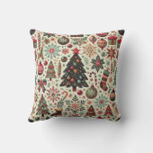 クリスマスお祝い クッション (裏面)