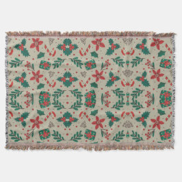 クリスマスお祝い  スローブランケット