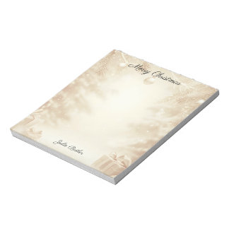 クリスマスお祝い ノートパッド