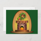 クリスマスお祝い ポストカード (正面/裏面)