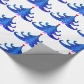 クリスマスお祝い ラッピングペーパー (角)