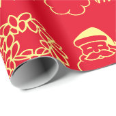 クリスマスお祝い ラッピングペーパー (ロールコーナー)