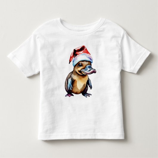クリスマスかわいいカモメ トドラーTシャツ (正面)