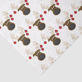 クリスマスかわいいトナカイのデカップセット 薄葉紙 (詳細)