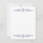 クリスマスかわいいトナカイ雪の夜空 シーズンカード (裏面)