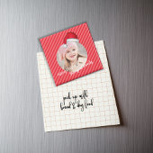 クリスマスかわいいフォトサンタハットお洒落 マグネット