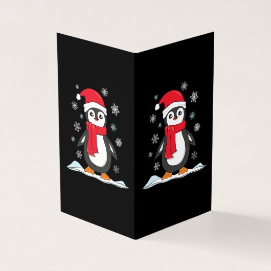 クリスマスかわいいペンギン (外部)