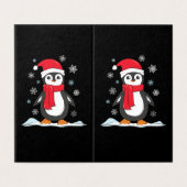 クリスマスかわいいペンギン (外部フラット)