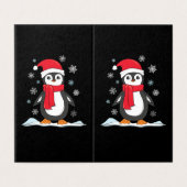クリスマスかわいいペンギン (外部フラット)