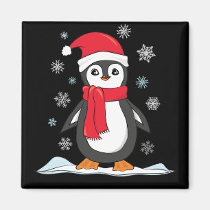 クリスマスかわいいペンギン マグネット