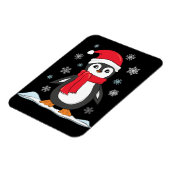 クリスマスかわいいペンギン マグネット (左側)