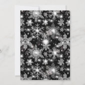 クリスマスかわいいホッキョクグマの子、サンタベアの子 シーズンカード (裏面)