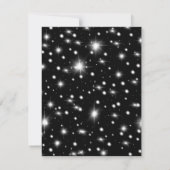 クリスマスかわいいホッキョクグマの子、サンタベアの子 ノートカード (裏面)