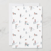 クリスマスかわいい写真ホリデーカード シーズンカード (裏面)