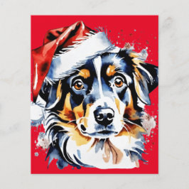 クリスマスかわいい子犬