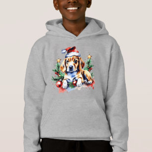 クリスマスかわいい子犬