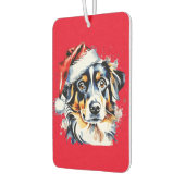 クリスマスかわいい子犬 カーエアーフレッシュナー (左)