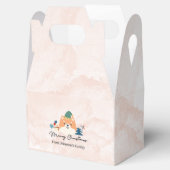 クリスマスかわいい柴犬のパーソナライズギフトボックス フェイバーボックス (オープン)