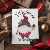 クリスマスかわいい格言に私が行く カード