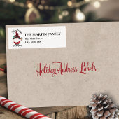 クリスマスかわいい格言に私が行く ラベル