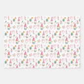 クリスマスかわいい格言を恋に ラッピングペーパーシート (正面)