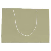 クリスマスかわいい猫好きクルーのクリスマスライト ラージペーパーバッグ (裏面)