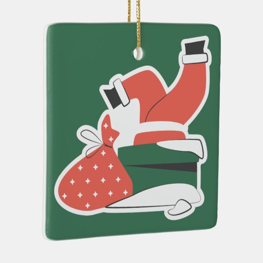 クリスマスかわいい セラミックオーナメント (右)