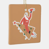 クリスマスかわいい セラミックオーナメント (右)