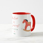 クリスマスかわいい マグカップ (正面右)