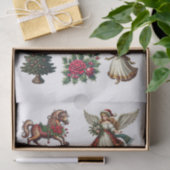 クリスマスかわいらしのフッシーのカット 薄葉紙 (ギフト)