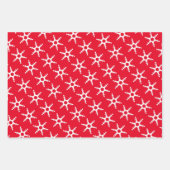 クリスマスかわいらしデザイン ラッピングペーパーシート (正面)