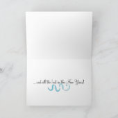 クリスマスかわいらしボール シーズンカード (内部)