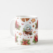 クリスマスかわいらしマグカップ コーヒーマグカップ (正面左)