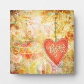 クリスマスかわいらし装飾品のインスピレーションを楽しむ フォトプラーク (正面)