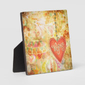 クリスマスかわいらし装飾品のインスピレーションを楽しむ フォトプラーク (正面)