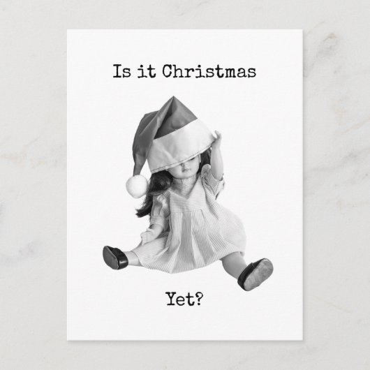 クリスマスか ポストカード (正面)