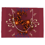 クリスマスがあなたにとって楽しく輝かしいものとなりますように ラージペーパーバッグ (裏面)