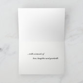 クリスマスがきらきら輝きますように。クリスマスカード シーズンカード (内部)