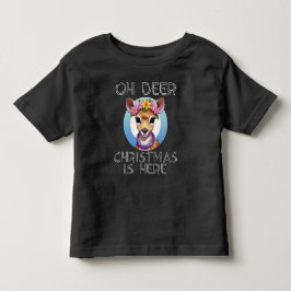 クリスマスがやってきた トドラーTシャツ